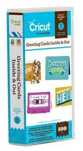 Cricut Imagine Cartridge Greeting Cards In & Out NEW 093573371691 