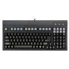 Solidtek New Kb 700 Compact Keyboard Wired Usb 104 Quiet Soft Touch 