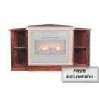   corner bookcase accessory for roll n glow electric fireplace cherry