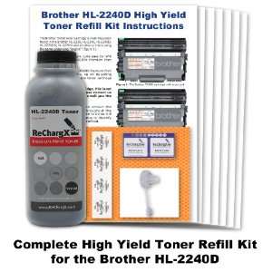  Brother HL 2240D High Yield Toner Refill Kit Office 