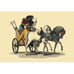  Exclusive By Buyenlarge An Egyptian Chariot 12x18 Giclee 