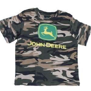  John Deere Toddler Camo T Shirt: Home & Kitchen