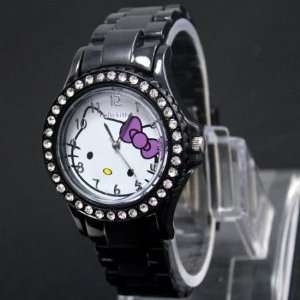  Hello Kitty Watch Black by Jersey Bling 
