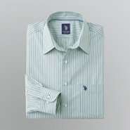 US Polo Assn. Mens Plaid Wrinkle Free Dress Shirt 