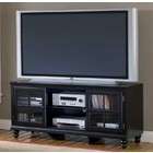 Hillsdale Entertainment Console TV Stand in Black Finish