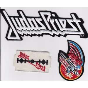  Judas Priest Rock Music Patch Set of 3 