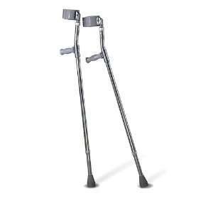  Crutch XL Super Replacement Tip, Gray [CASE of 6 Pair 