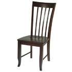 office star products dining desk chair in merlot finish