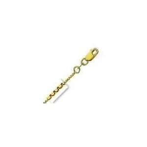  Yellow Gold 20 Inch X 1.0 mm Box Chain Necklace   JewelryWeb Jewelry