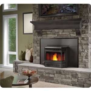   Fireplaces NPI45 Pellet Insert   Painted Black: Home & Kitchen