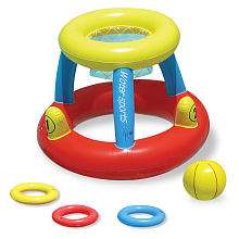 Water Basketball with Ring Toss Game   Poolmaster   