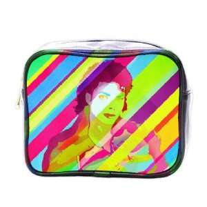    Colorful Michael Jackson Collectible Mini Toiletry Bag Beauty