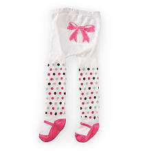 Carters Mary Jane Detailed Tights   Dot with Bow (9 18 months 
