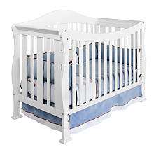 DaVinci Parker 4 in 1 Crib with Toddler Rail   Pure White   DaVinci 