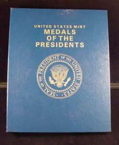 SET OF UNITED STATES MINT PRESIDENT MEDALS 40 PIECES  