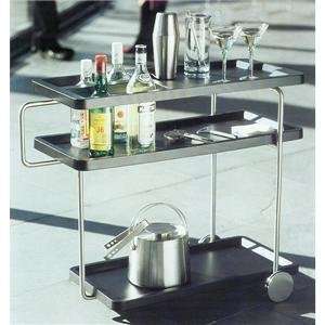  happy hour service table and bar cart lower trays