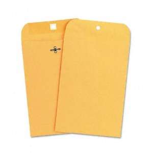  Universal® Kraft Clasp Envelope, Side Seam, 28lb, 6 1/2 x 