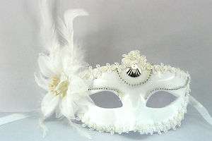 New fashionable white Masquerade/Mardi Gras mask AY107  