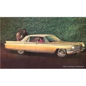  1963 Cadillac Fleetwood, Automobiles & Cars Magnet, 3.5x2 