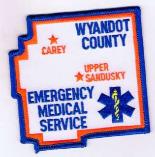 Patch EMT Wyandot County Emergency Medical Service  