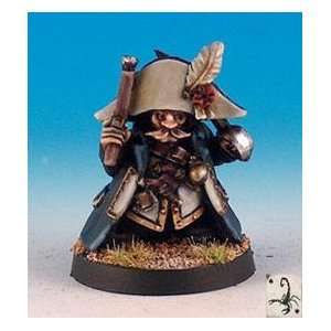  Fantasy Pirates Miniatures Dwarf Captain Toys & Games