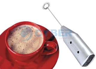 You can enjoy coffee/milk froth with handheld coffee/milk frother 