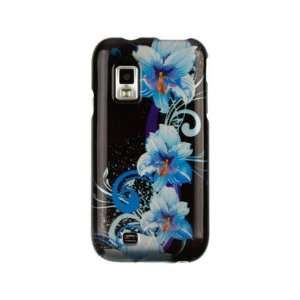   Phone Design Cover Case Blue Flower For Samsung Fascinate Mesmerize