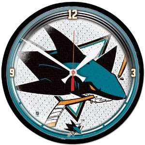 San Jose Sharks Clock Logo: Home & Kitchen