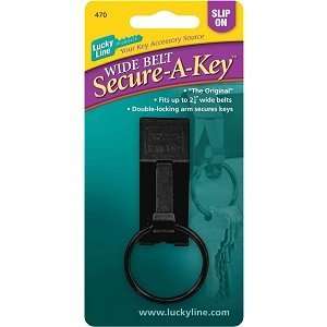  Secur A Key, Wide Belts 47001 (Black)