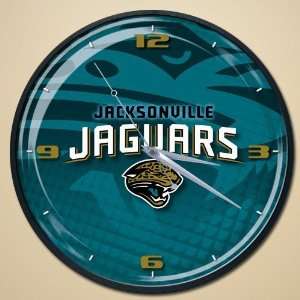 NFL Jacksonville Jaguars Wall Clock:  Sports & Outdoors