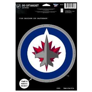  NHL Winnipeg Jets Die Cut Logo Magnet