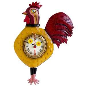  Cockadoodle Clock By Allen Design Studios: Home & Kitchen