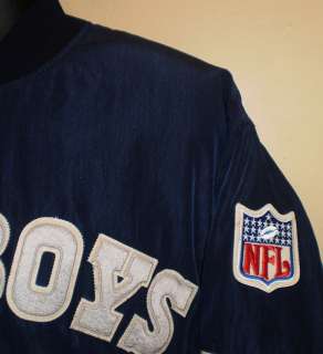 Vtg NFL DALLAS COWBOYS Mens Starter Jacket L  
