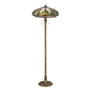  Meyda Tiffany Tiffany Art Glass Floor Lamp  118708: Home 