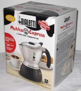   EXPRESS 2 CUP CAPPUCCINO MAKER Latte Coffee Brewer Stove Top  