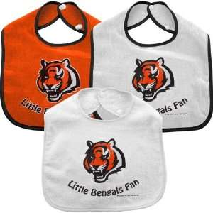  NFL McArthur Cincinnati Bengals Infant 3 Pack Litte Fan 
