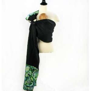   Snuggy Baby Linen Banded Ring Sling Baby Carrier   Jungle Jive: Baby