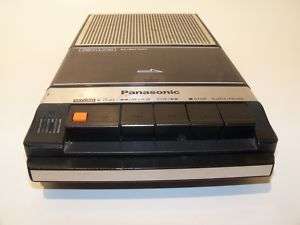 Vintage Panasonic slimline cassette player/recorder  