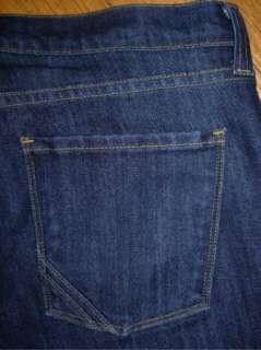 ANLO Mercer Denim Jeans In Abyss Wash Boot Cut Stretch Dark 32 x 34 