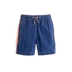Boys swim trunks in pieced stripe $45.00 [see more colors] FREE 