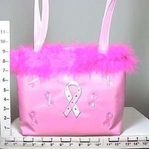  Breast Cancer Awareness ~ Purse: Pink with Pink Ribbons 