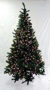   Lit Frosted Mixed Pine Artificial Christmas Tree   Clear Lights  
