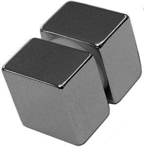Neodymium Magnets 3/4 x 3/4 x 1/2 inch Block N48  