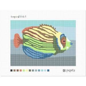  Tropical Fish 3 Needlepoint Canvas Arts, Crafts & Sewing