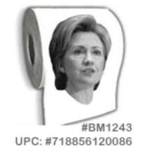    Hillary Clinton Funny 3 ply Toilet Paper (B540) Toys & Games