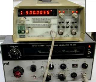 Marconi TF2015 015F AM FM Signal Generator 10MHz 520MHz Equiv. HP 