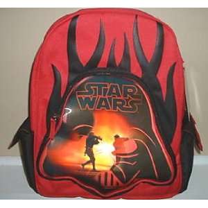  Star Wars Standard Backpack   Brick/ Black (16) Toys 
