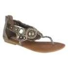Unionbay Womens Adorn Thong Sandal   Bronze