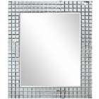 Cooper Classics Rectangular Frameless Beveled Wall Mirror