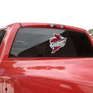   State Cyclones 10.5 x 12 Team Logo Window Decal: Sports & Outdoors
